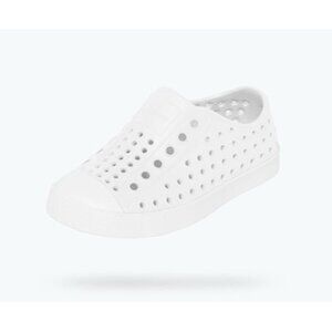 Native Shoes - Kids Jefferson Clogs, size 5 US big kids, color white.